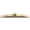 Ekena Millwork Portland Rough Sawn Timber Gable Bracket, Douglas Fir, 48"W x 8"H x 4"D x 4"F, 4/12 Pitch GBW048X08X0404POR00RDF - alternate 4